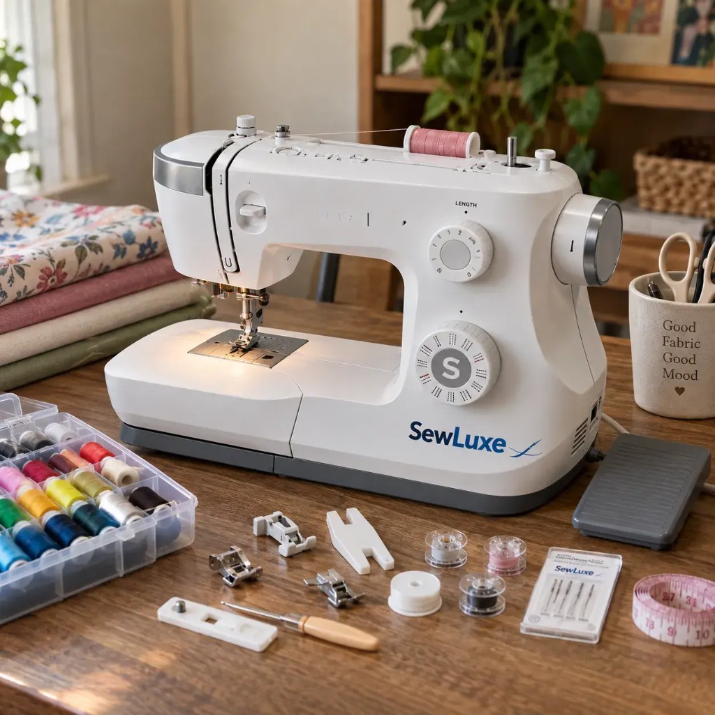 SewLuxe 80 automatycznych programów szycia